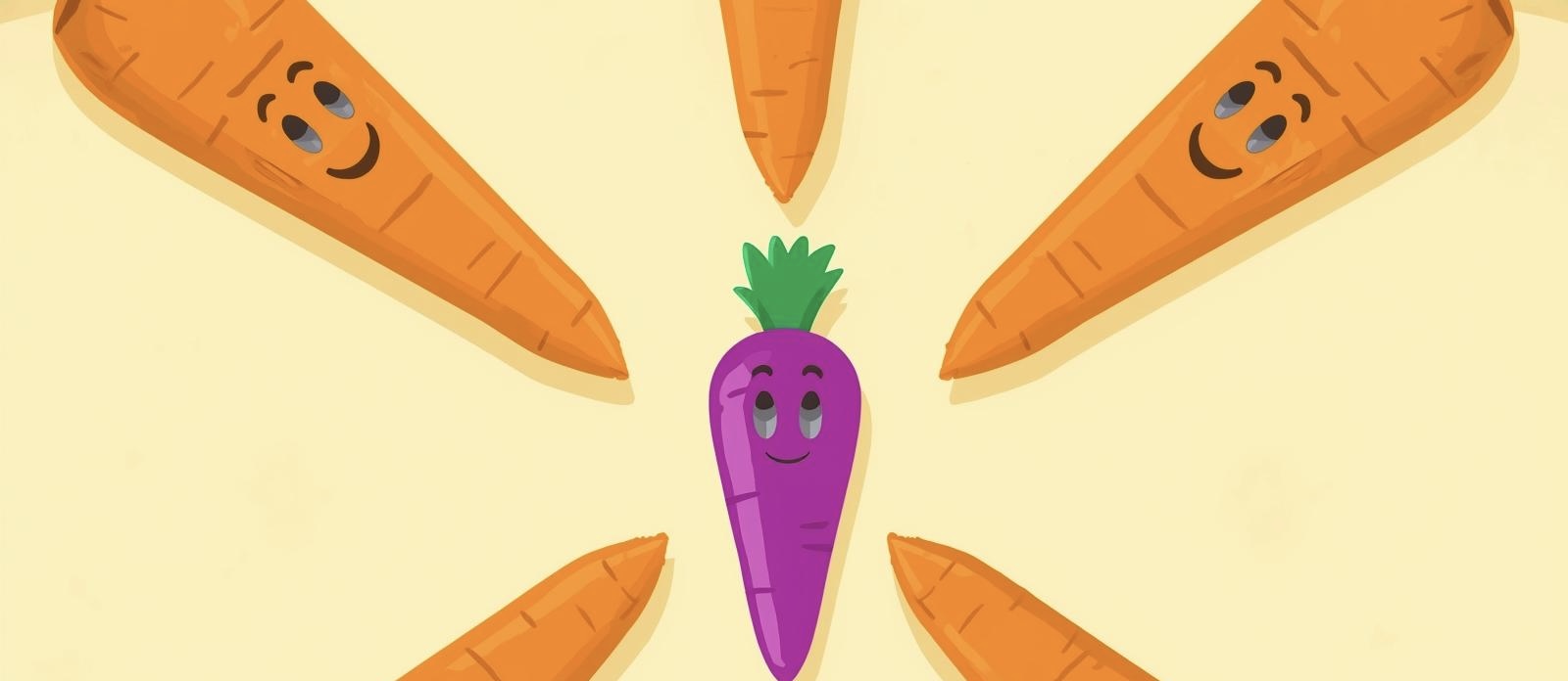 In a World Full of Orange, Be Purple